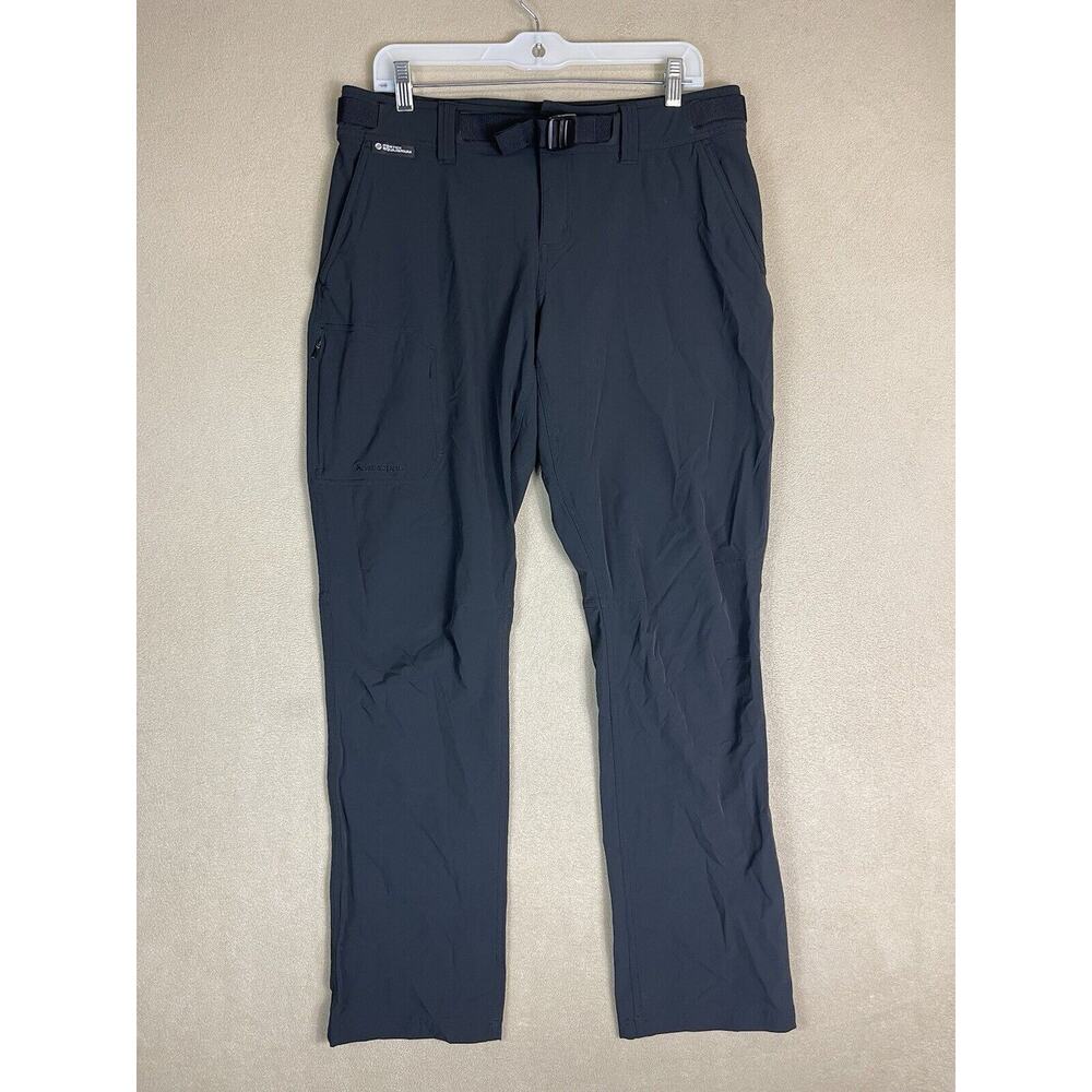 Macpac Pants Womens 14 Black Hiking‎ Outdoor Straight Leg Mid Rise Adult
